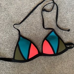 PINK push up bikini top